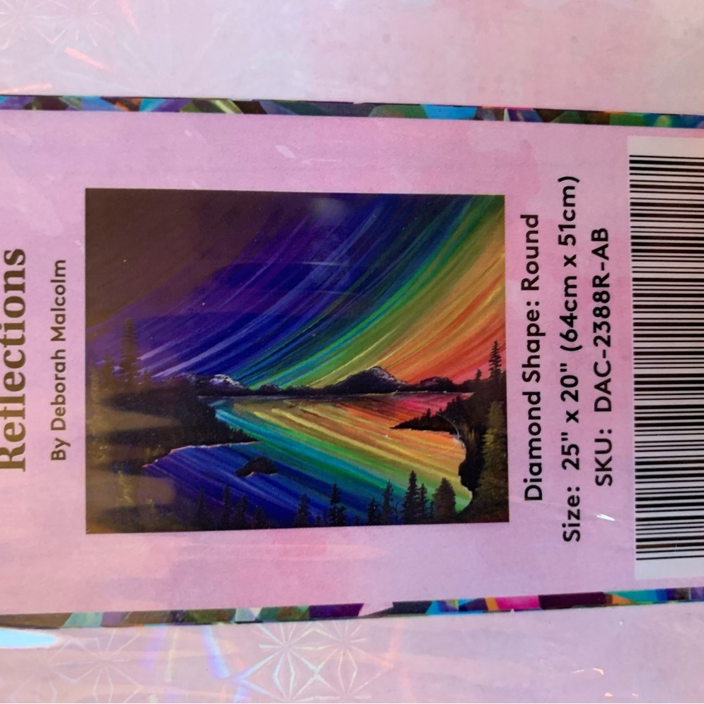 🌟Diamond Art Kit Diamond Painting Kit Rainbow Reflections
